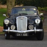 Black 1954 Wolseley 4/44 front