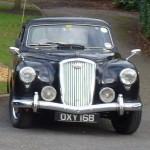 Black 1954 Wolseley 4/44 front