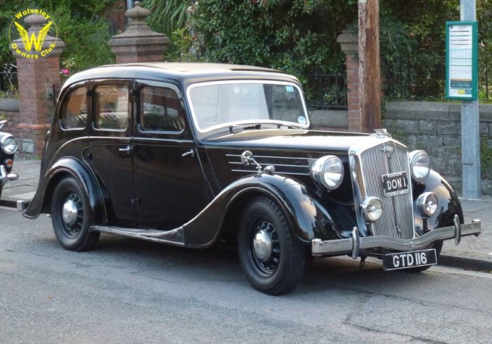 GTD 116 Wolseley Eighteen Eighty-Five 1946 | Wolseley Owners Club