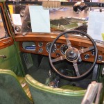 1934 Green Wolseley Hornet Special - Tickford interior