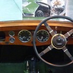 1934 Green Wolseley Hornet Special - Tickford interior dashboard