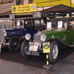 Wolseley Owners Club stand - 1932 Wolseley Hornet Saloon and 1934 Wolseley Hornet Special