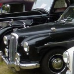 Sunday Wolseley Owners Club stand - 1954 Wolseley 4/44