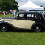 Wolseley Owners Club stand - 1947 Wolseley Series III - 14/60