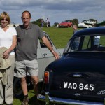 Wolseley Owners Club stand - 1958 Wolseley 1500 Mk I