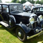 Wolseley Owners Club stand - Sunday - 1934 Wolseley 21/60 - front right